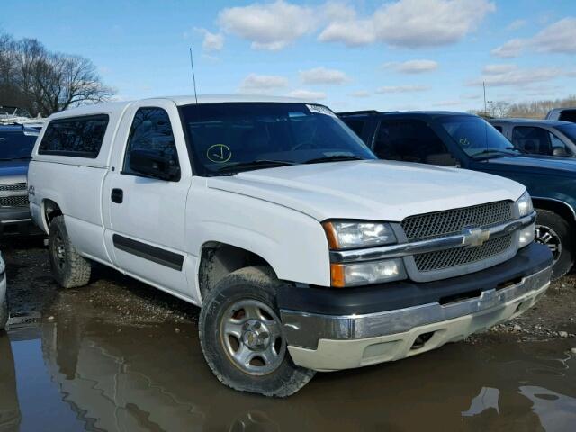 1GCEK14V74E224189 - 2004 CHEVROLET SILVERADO WHITE photo 1