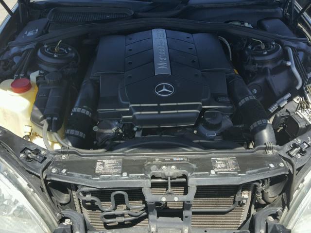 WDBNG70JX4A406661 - 2004 MERCEDES-BENZ S 430 BLACK photo 7