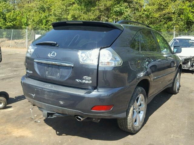 2T2HK31U37C019590 - 2007 LEXUS RX 350 BLACK photo 4