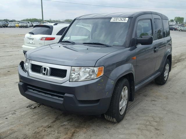 5J6YH18329L003987 - 2009 HONDA ELEMENT LX GRAY photo 2