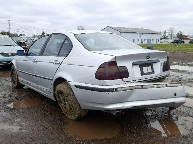 WBAEU334X2PF71662 - 2002 BMW 325 XI SILVER photo 3