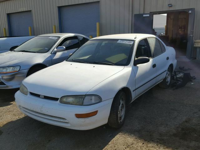 1Y1SK5266VZ445956 - 1997 GEO PRIZM BASE 白色 照片 2
