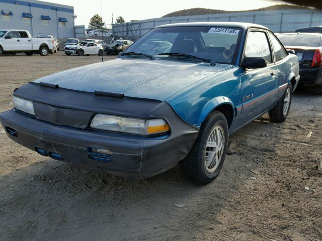 1G2JB14H0R7585367 - 1994 PONTIAC SUNBIRD LE TURQUOISE photo 2