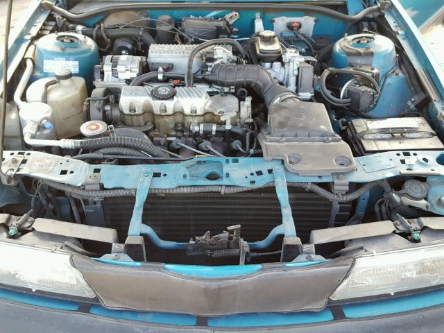 1G2JB14H0R7585367 - 1994 PONTIAC SUNBIRD LE TURQUOISE photo 7