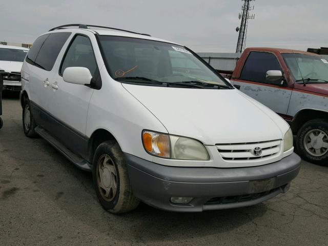 4T3ZF13C41U409259 - 2001 TOYOTA SIENNA LE TWO TONE photo 1