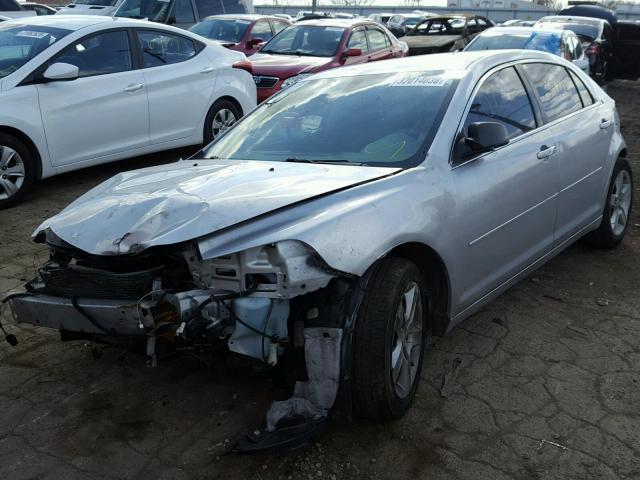 1G1ZB5EB4AF251426 - 2010 CHEVROLET MALIBU LS 灰色 照片 2