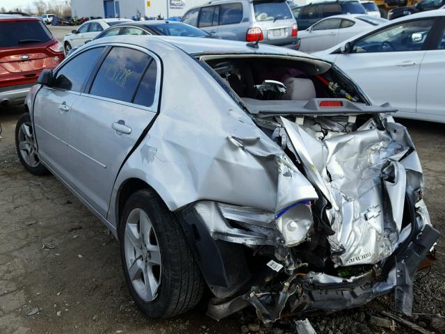 1G1ZB5EB4AF251426 - 2010 CHEVROLET MALIBU LS 灰色 照片 3