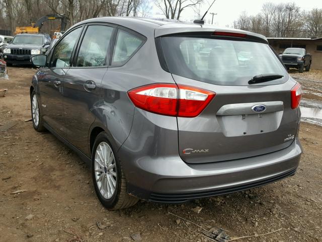 1FADP5AU8EL518056 - 2014 FORD C-MAX SE GRAY photo 3