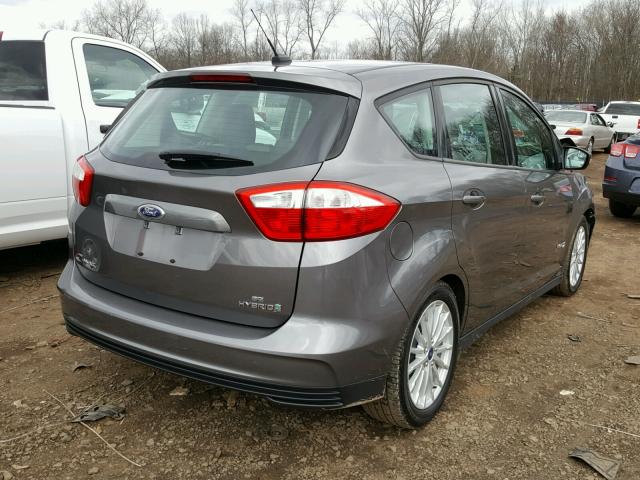 1FADP5AU8EL518056 - 2014 FORD C-MAX SE GRAY photo 4