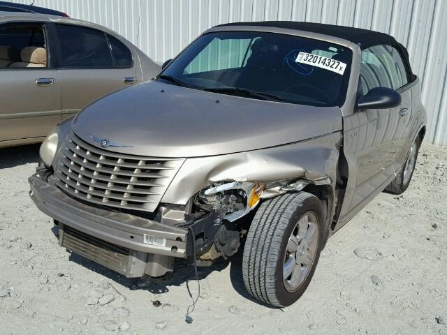 3C3EY55E15T336562 - 2005 CHRYSLER PT CRUISER BEIGE photo 2