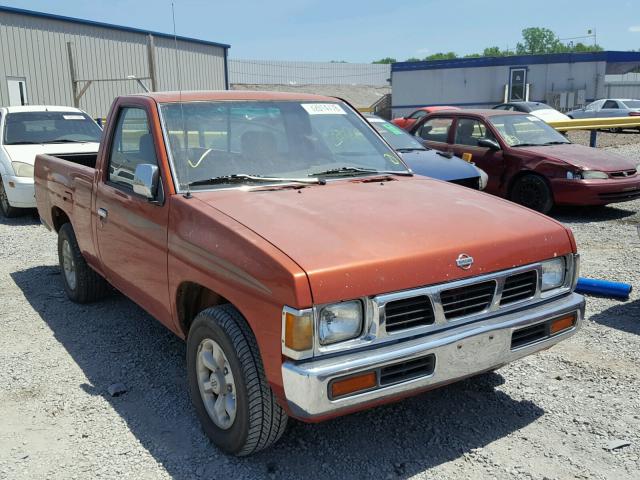 1N6SD11S4VC372852 - 1997 NISSAN TRUCK BASE ORANGE photo 1