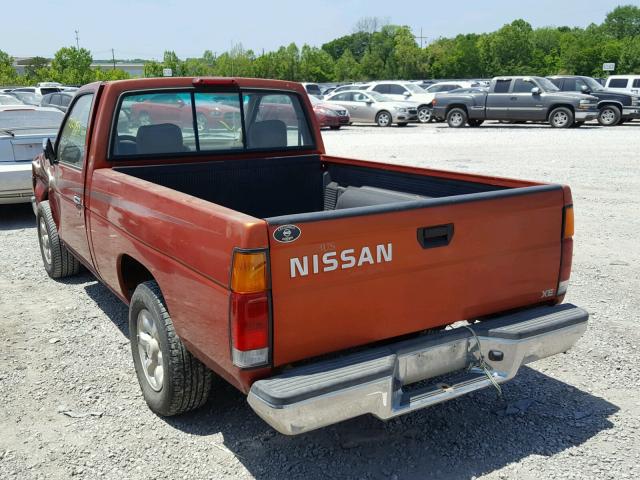 1N6SD11S4VC372852 - 1997 NISSAN TRUCK BASE ORANGE photo 3