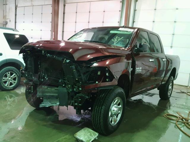 3C6TR5DT7HG600324 - 2017 RAM 2500 SLT MAROON photo 2