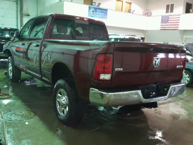 3C6TR5DT7HG600324 - 2017 RAM 2500 SLT MAROON photo 3