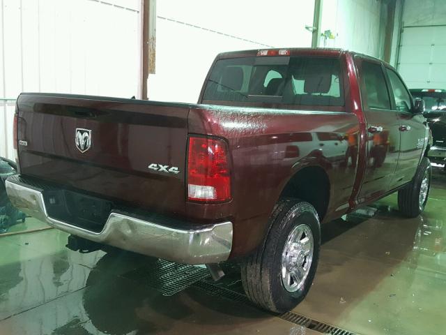 3C6TR5DT7HG600324 - 2017 RAM 2500 SLT MAROON photo 4