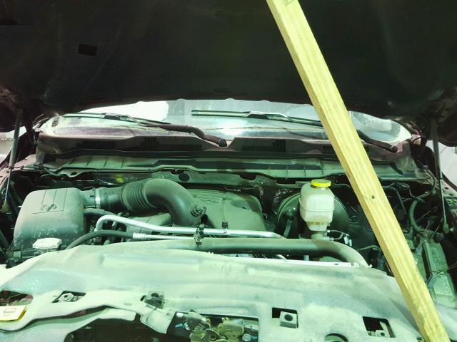 3C6TR5DT7HG600324 - 2017 RAM 2500 SLT MAROON photo 7