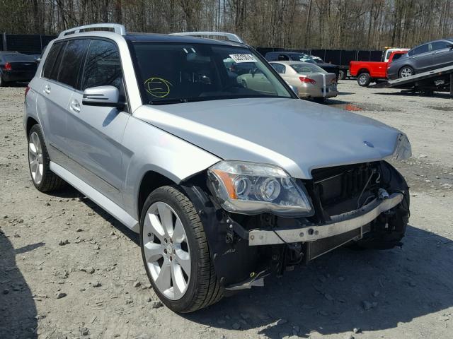 WDCGG8HB5AF331874 - 2010 MERCEDES-BENZ GLK 350 4M SILVER photo 1