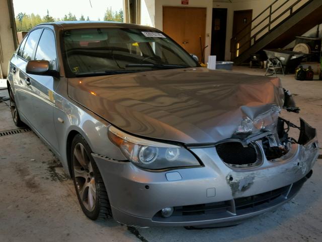 WBANB53536CP01527 - 2006 BMW 550 I GRAY photo 1