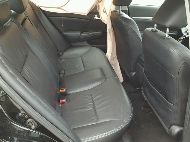 2HGFB2F90FH536751 - 2015 HONDA CIVIC EXL BLACK photo 6