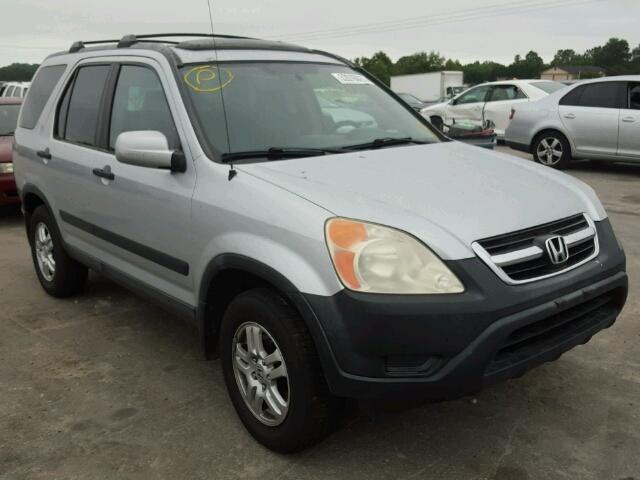 SHSRD78884U215009 - 2004 HONDA CR-V EX SILVER photo 1