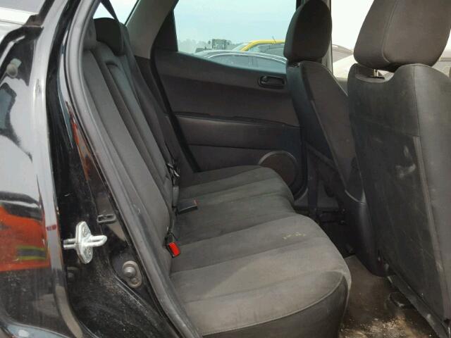 JM3ER29L080179261 - 2008 MAZDA CX-7 BLACK photo 6