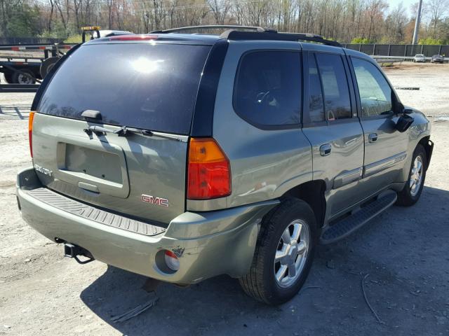 1GKDT13S132127493 - 2003 GMC ENVOY GREEN photo 4