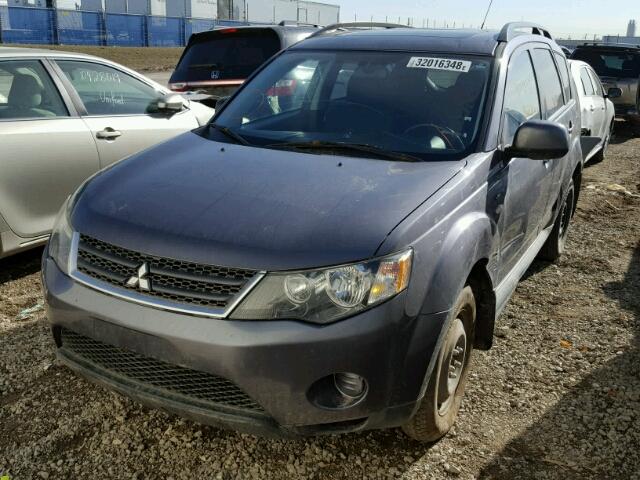 JA4MT31X79Z602578 - 2009 MITSUBISHI OUTLANDER BLUE photo 2