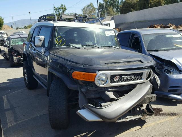 JTEBU11F570014939 - 2007 TOYOTA FJ CRUISER BLACK photo 1