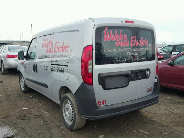 ZFBERFAT2F6A78007 - 2015 RAM PROMASTER 银色 照片 3