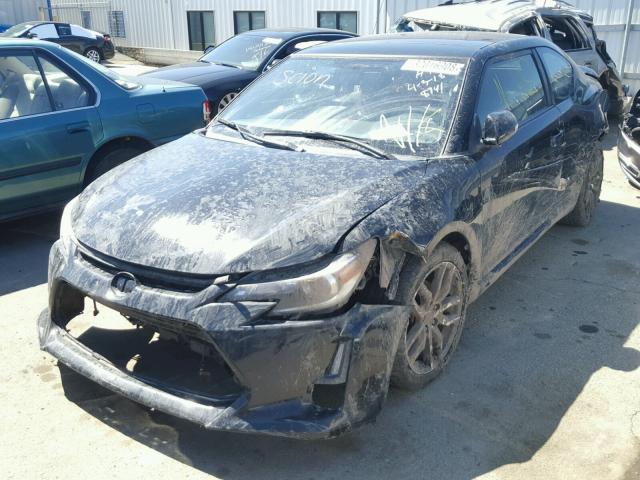 JTKJF5C76F3088741 - 2015 TOYOTA SCION TC 黑色 照片 2