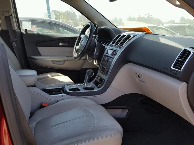 1GKER33767J148474 - 2007 GMC ACADIA SLT წითელი ფოტო 5