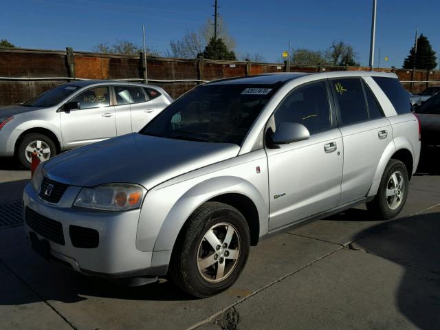 5GZCZ33Z17S843085 - 2007 SATURN VUE HYBRID SILVER photo 2