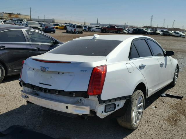 1G6AR5S33F0124001 - 2015 CADILLAC CTS LUXURY WHITE photo 4