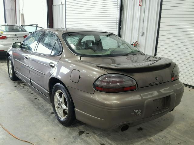 1G2WP52K31F187044 - 2001 PONTIAC GRAND PRIX 棕色 照片 3
