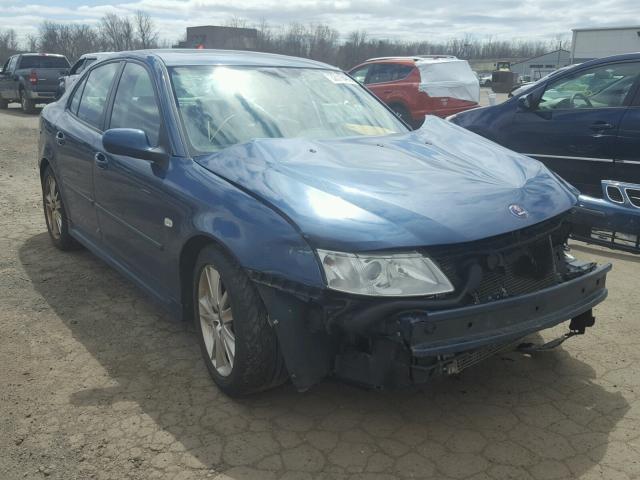 YS3FD49Y371144556 - 2007 SAAB 9-3 2.0T BLUE photo 1