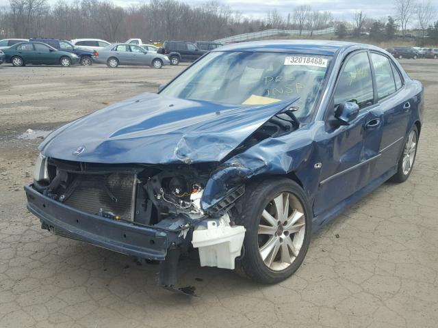 YS3FD49Y371144556 - 2007 SAAB 9-3 2.0T BLUE photo 2