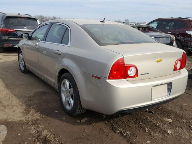 1G1ZB5EB6AF158133 - 2010 CHEVROLET MALIBU LS 棕色 照片 3