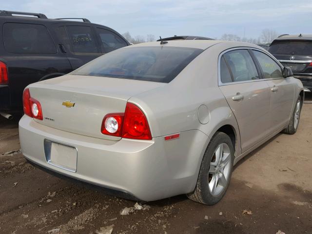 1G1ZB5EB6AF158133 - 2010 CHEVROLET MALIBU LS 棕色 照片 4