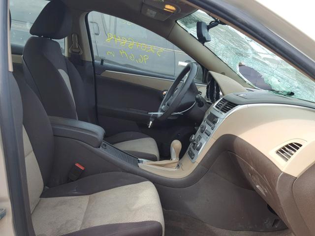 1G1ZB5EB6AF158133 - 2010 CHEVROLET MALIBU LS 棕色 照片 5