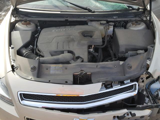 1G1ZB5EB6AF158133 - 2010 CHEVROLET MALIBU LS 棕色 照片 7