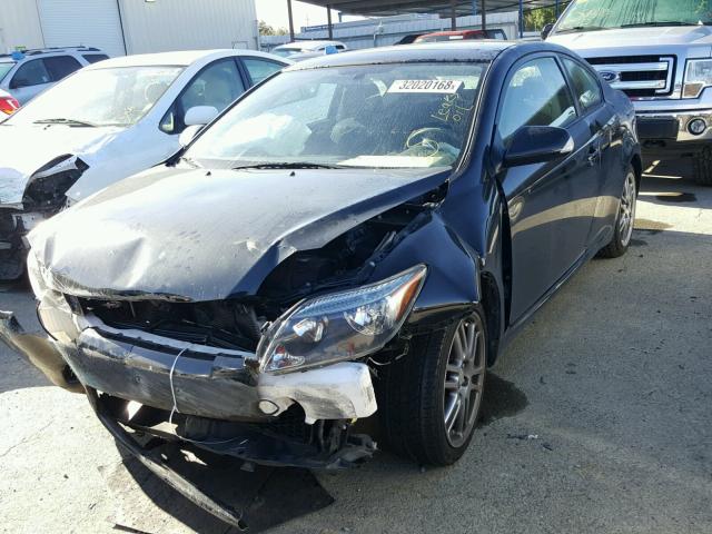 JTKDE167X50035612 - 2005 TOYOTA SCION TC 黑色 照片 2