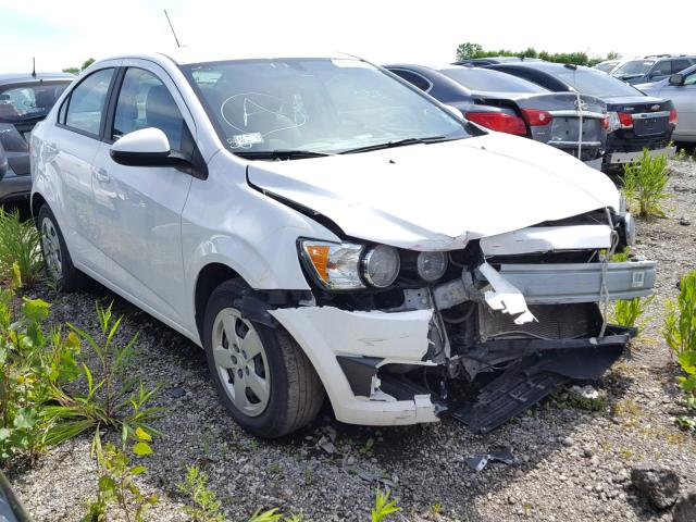 1G1JA5SH2F4172025 - 2015 CHEVROLET SONIC LS 白色 照片 1