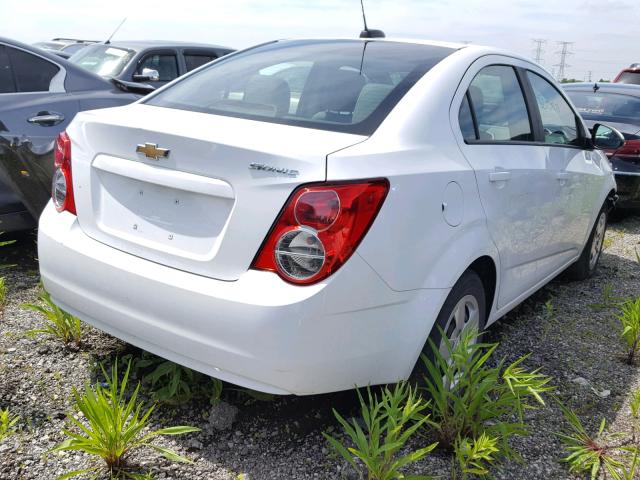 1G1JA5SH2F4172025 - 2015 CHEVROLET SONIC LS 白色 照片 4