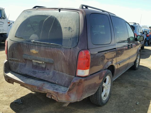 1GNDV23168D189512 - 2008 CHEVROLET UPLANDER L 栗色 照片 4
