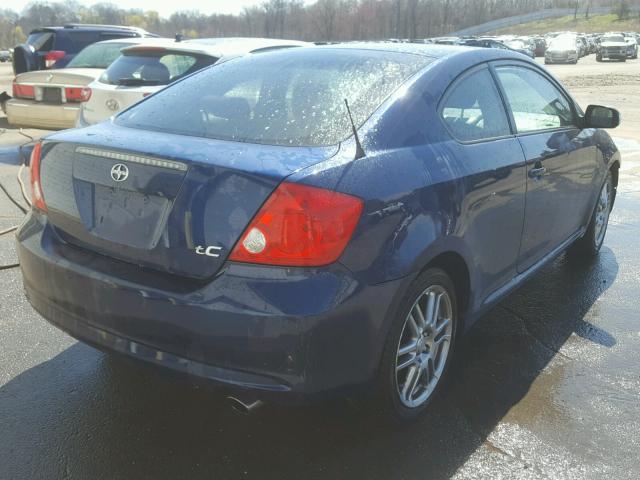 JTKDE177150043757 - 2005 TOYOTA SCION TC 蓝色 照片 4