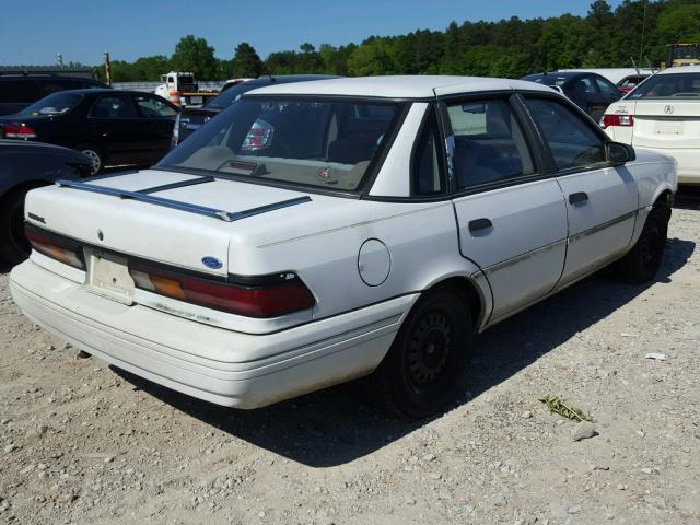 1FAPP36X2NK128631 - 1992 FORD TEMPO GL WHITE photo 4