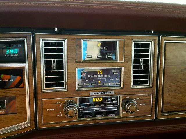 1G6AL5784DE667010 - 1983 CADILLAC ELDORADO WHITE photo 9