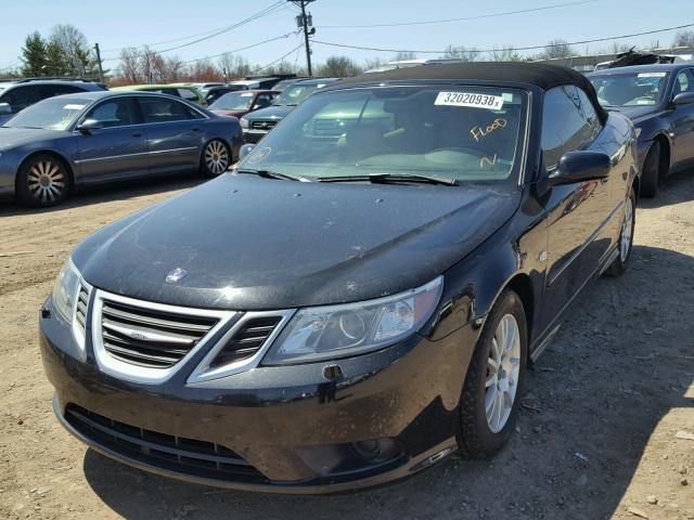 YS3FB79YX86009778 - 2008 SAAB 9-3 2.0T BLACK photo 2