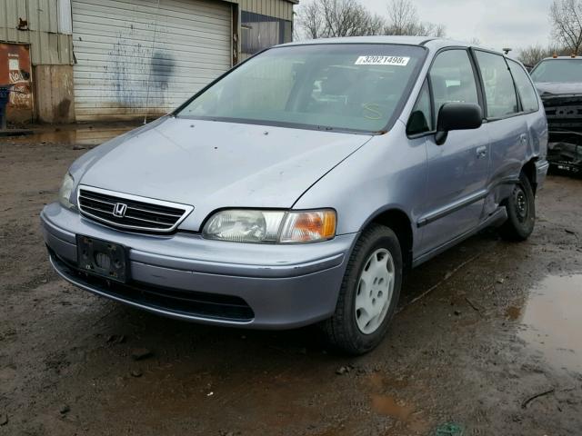 JHMRA3861WC008483 - 1998 HONDA ODYSSEY LX BLUE photo 2