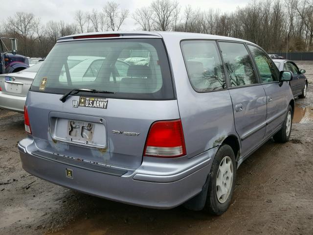 JHMRA3861WC008483 - 1998 HONDA ODYSSEY LX BLUE photo 4